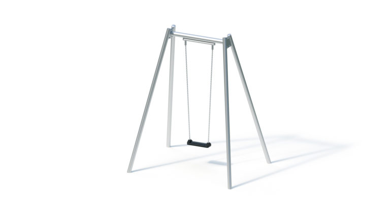 Single swing (2,50) stainless steel