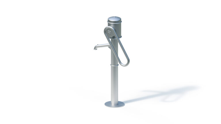 Water pump with handle (stainless steel)