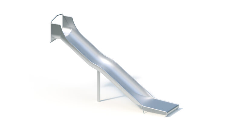 Wide slide (2,40 m) flange fastening