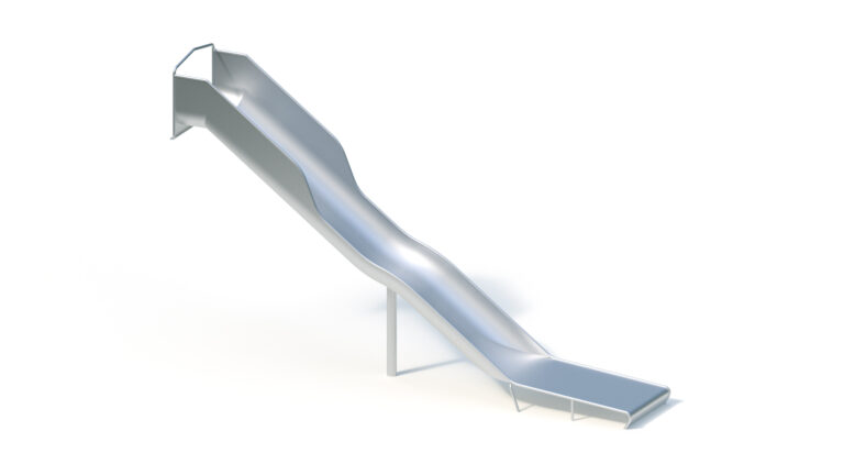 Wide slide (2,80 m) flange fastening