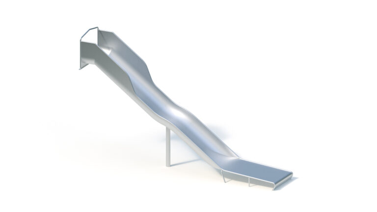 Wide slide (2,60 m) flange fastening