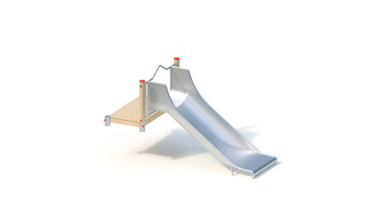 Wide slide (1,00) with starting platform 0,20