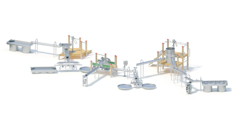 Water play structure