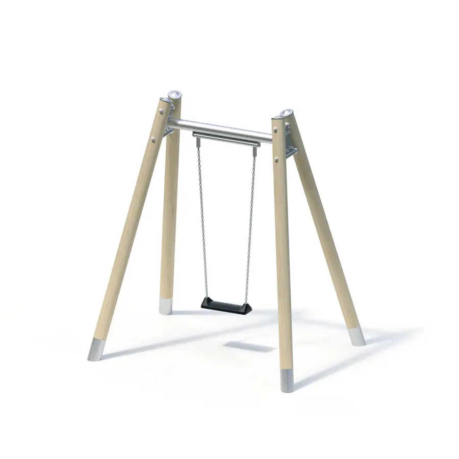 Karolam Single Swing made of durable robinia laminated wood