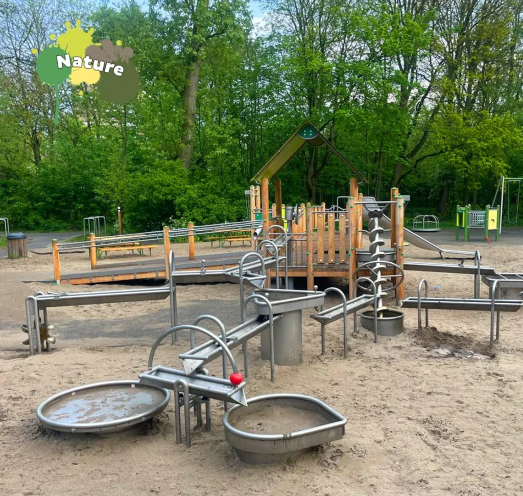 Spielplatz von Kaiser und Kühne, Wasserspielecke