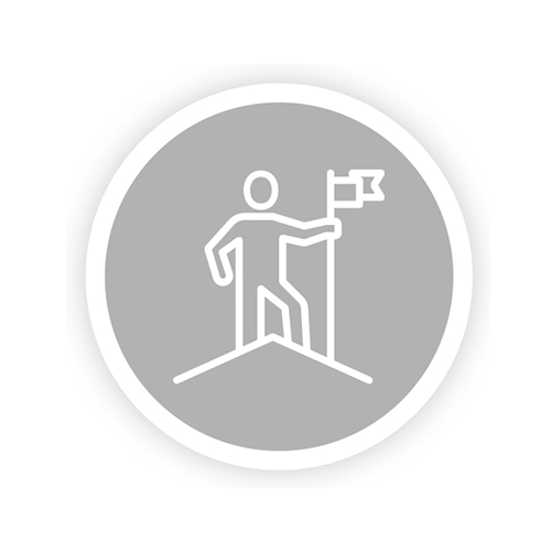 high-altitude experience marked as symbol