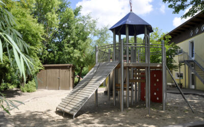 Probsteier Kinderhaus – Elevated play value: slide tower in Heikendorf