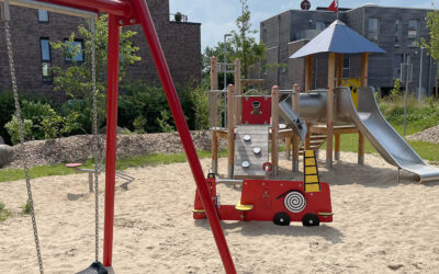 Playground equipment from Kaiser & Kühne on the Stade fairground