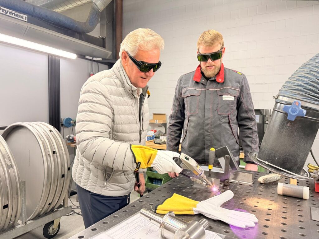 Kaiser & Kühne sales representatives Workshop 2026 Laser welding