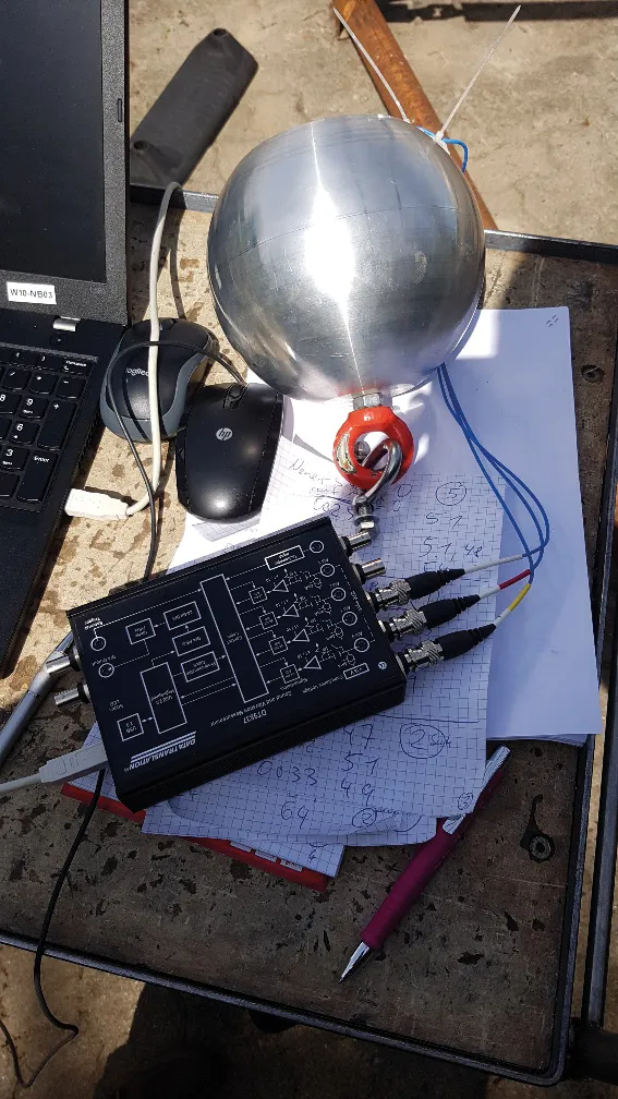 Load test of the single-point swing joint