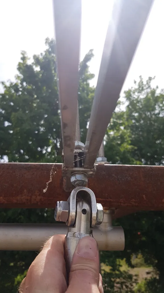 Load test of the single-point swing joint