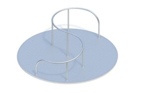 Inclusive carousel  Ø 2,50 m with seats