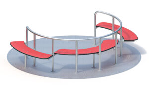 Inclusive carousel  Ø 2,50 m with seats