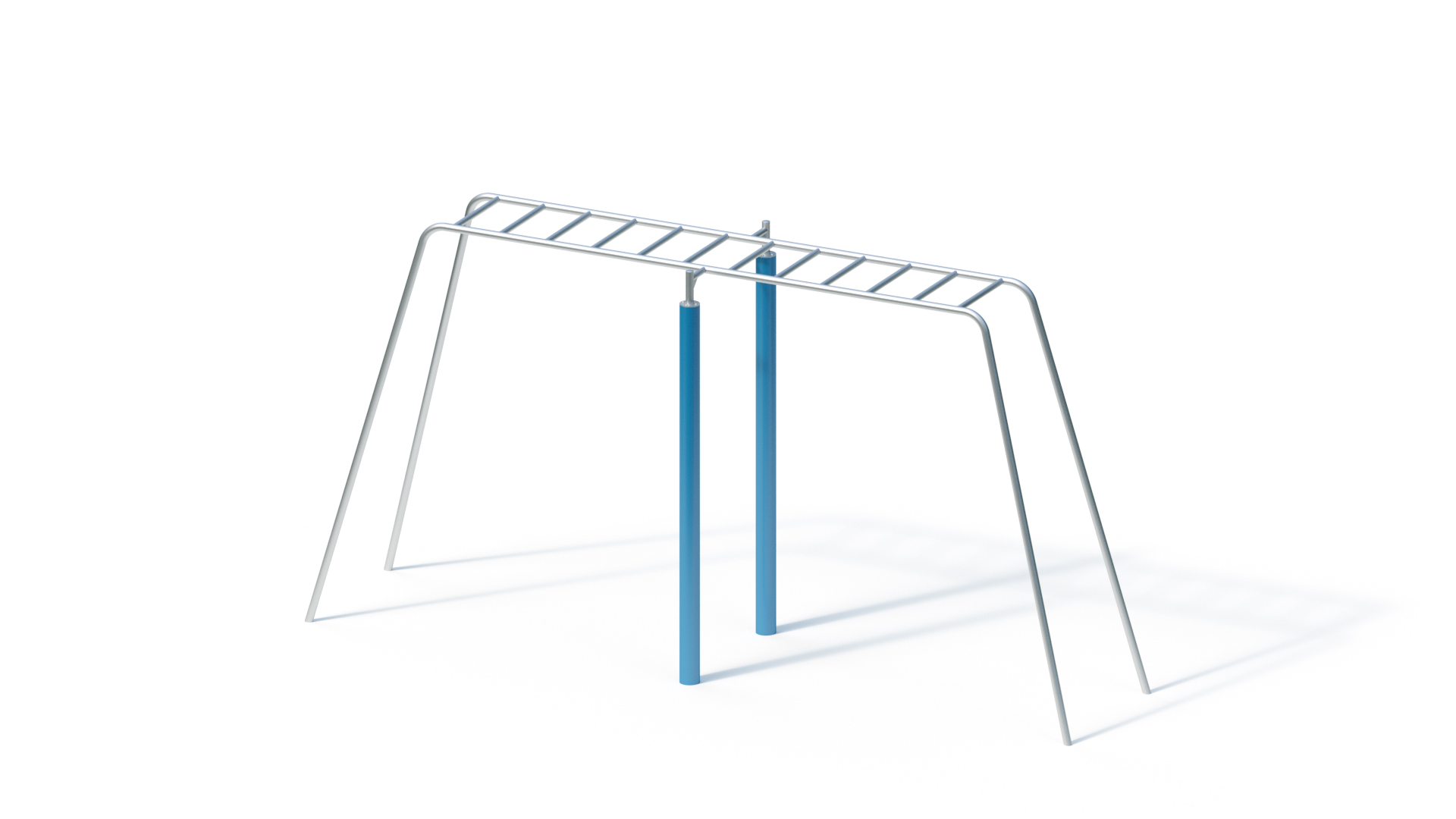 Hand-over-hand bar exerciser