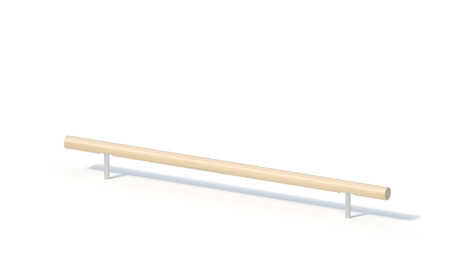 Balance beam/laminated Robinia beam