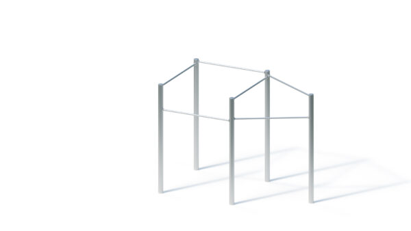 Support post RAL 5015 sky blue