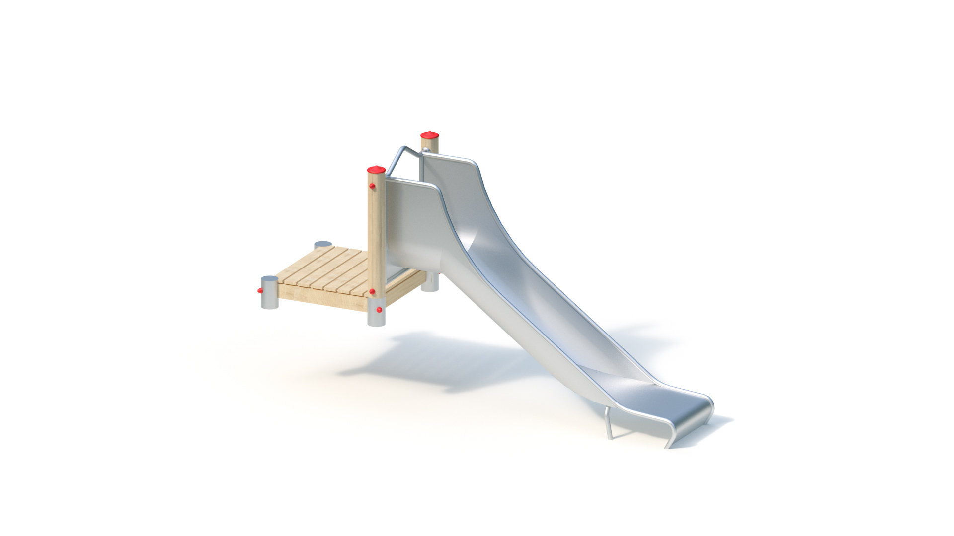 Hill slide (0,80) with starting platform 0,20