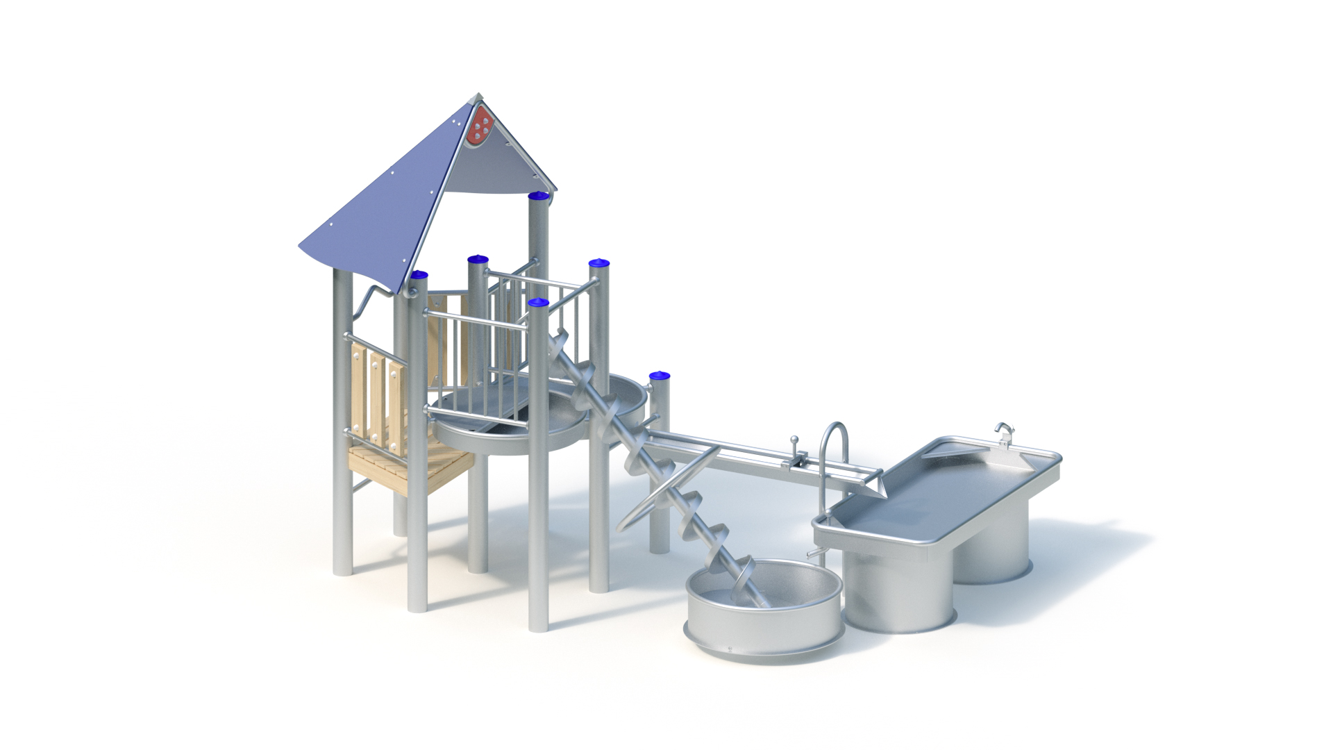 Water play structure