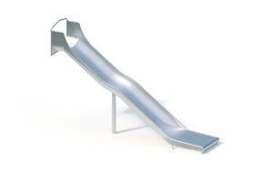 Wide slide (2,40 m) flange fastening