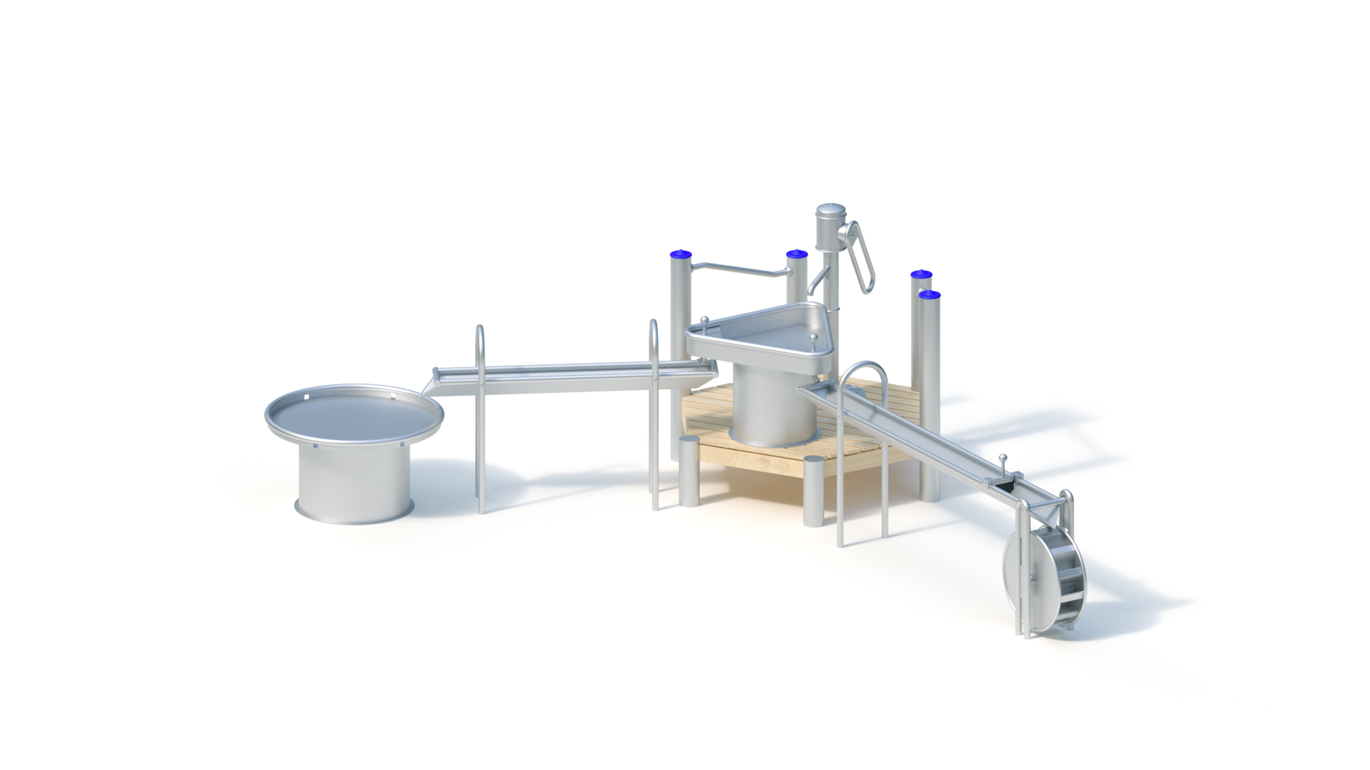 Water play structure