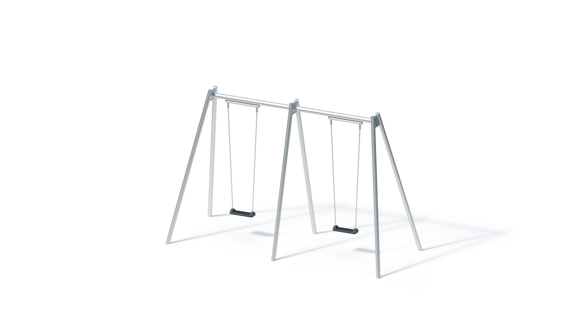 Standardschaukel-Kombination (2,50) Edelstahl