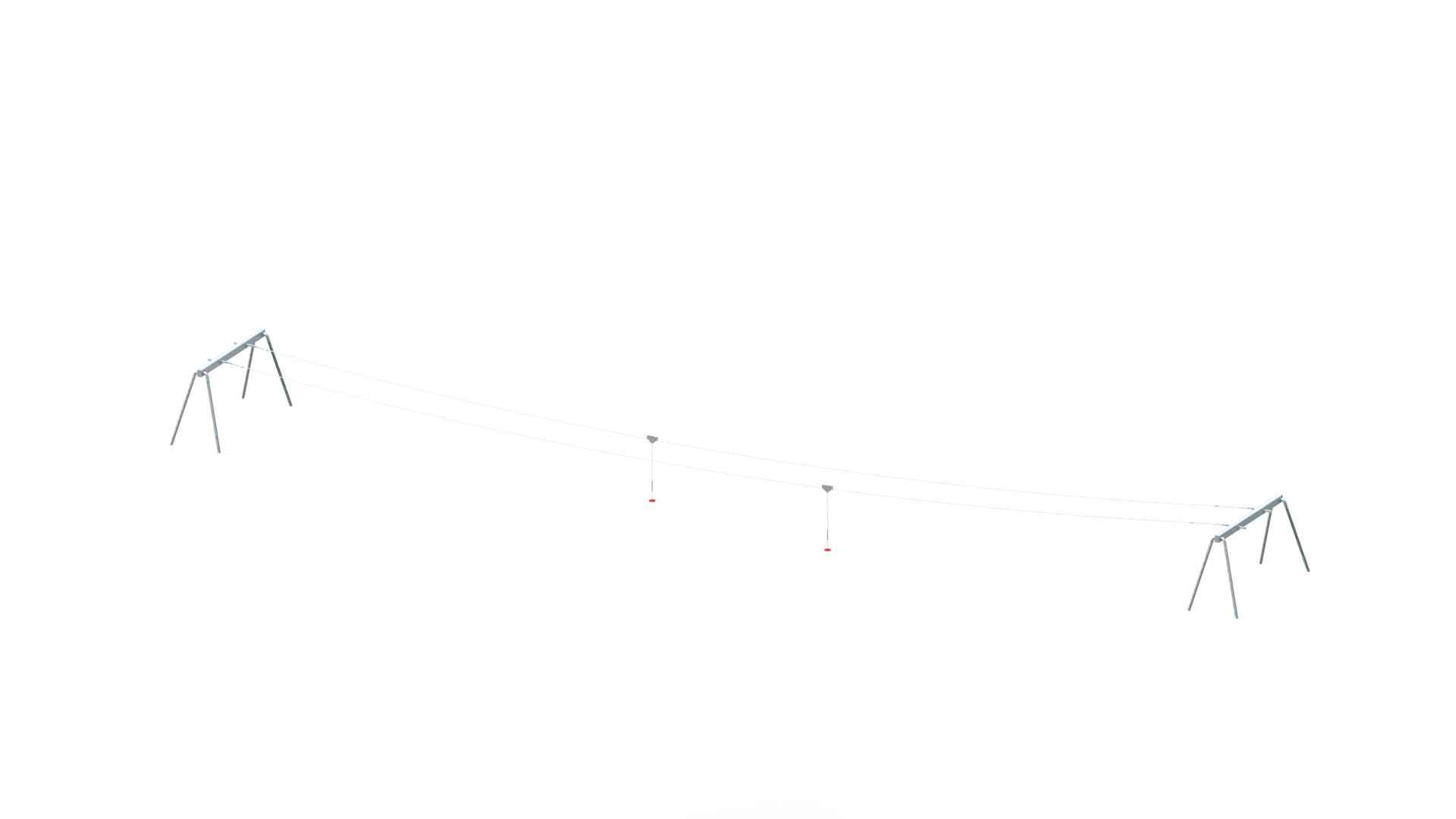 Double Cable ride (40,00 m)
