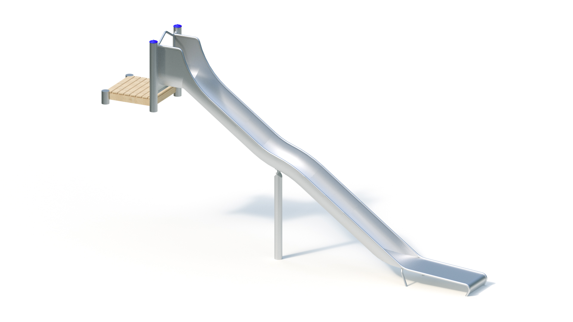 Hill slide (2,40) with starting platform 0,20