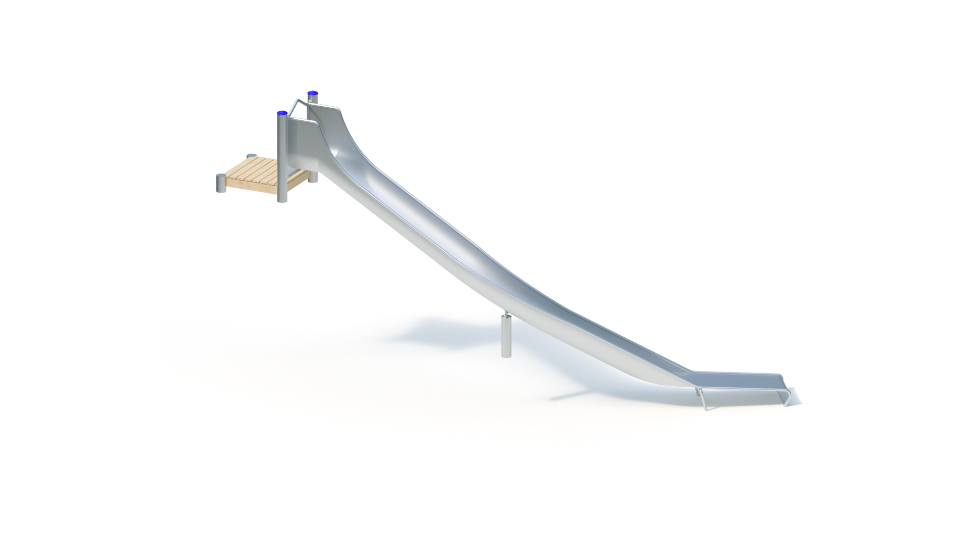 Hill slide (2,50) with starting platform 0,20