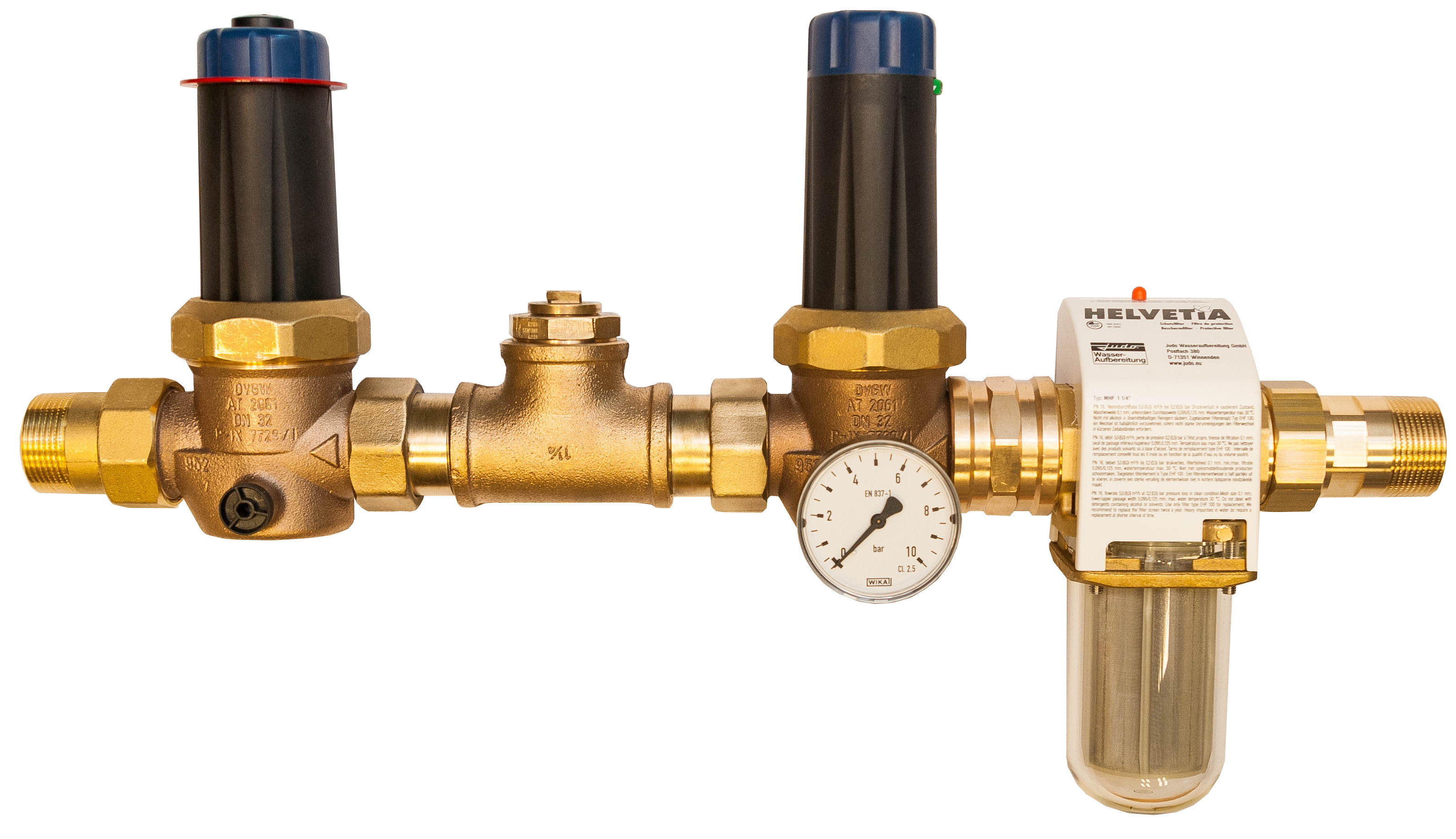 Valve combination 1 1/4"