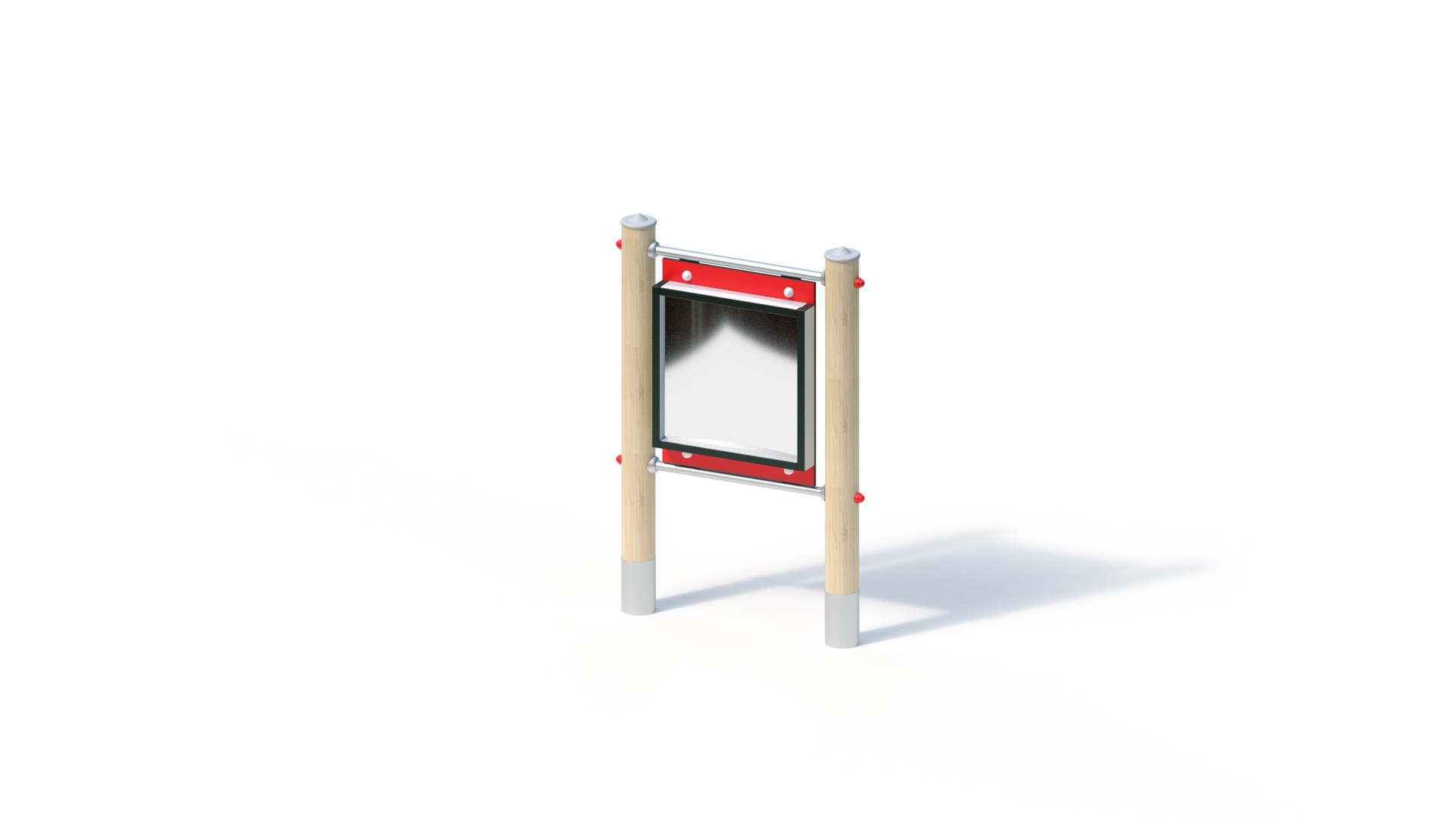 Distorting mirror (concave)