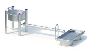 Water play structure