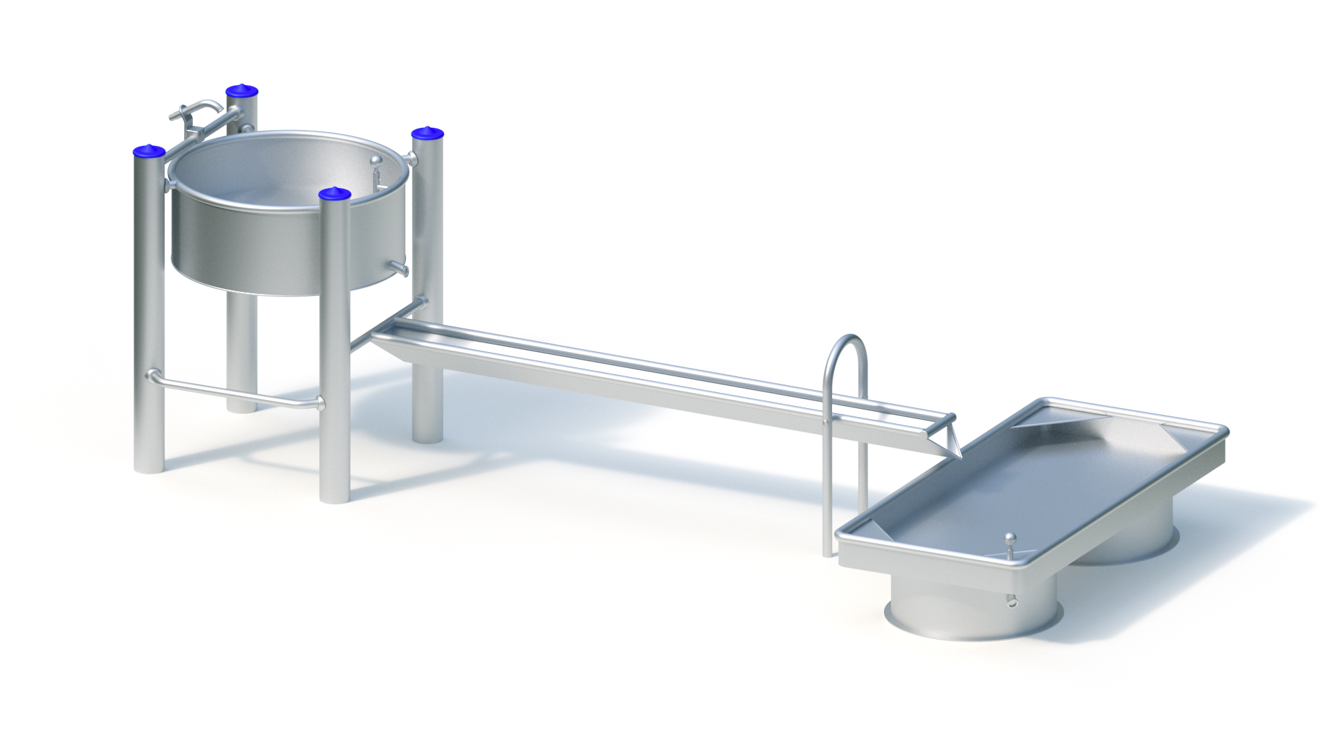 Water play structure