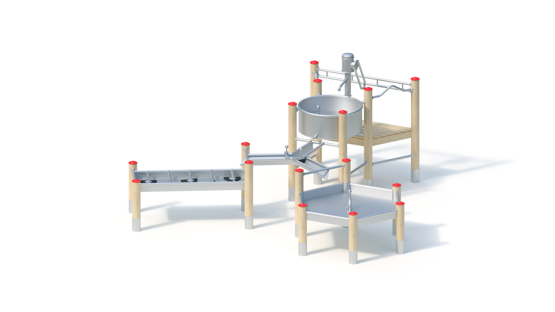 Water play structure