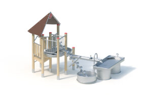 Water play structure