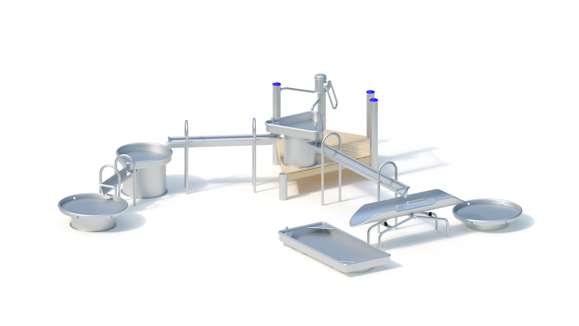 Water play structure