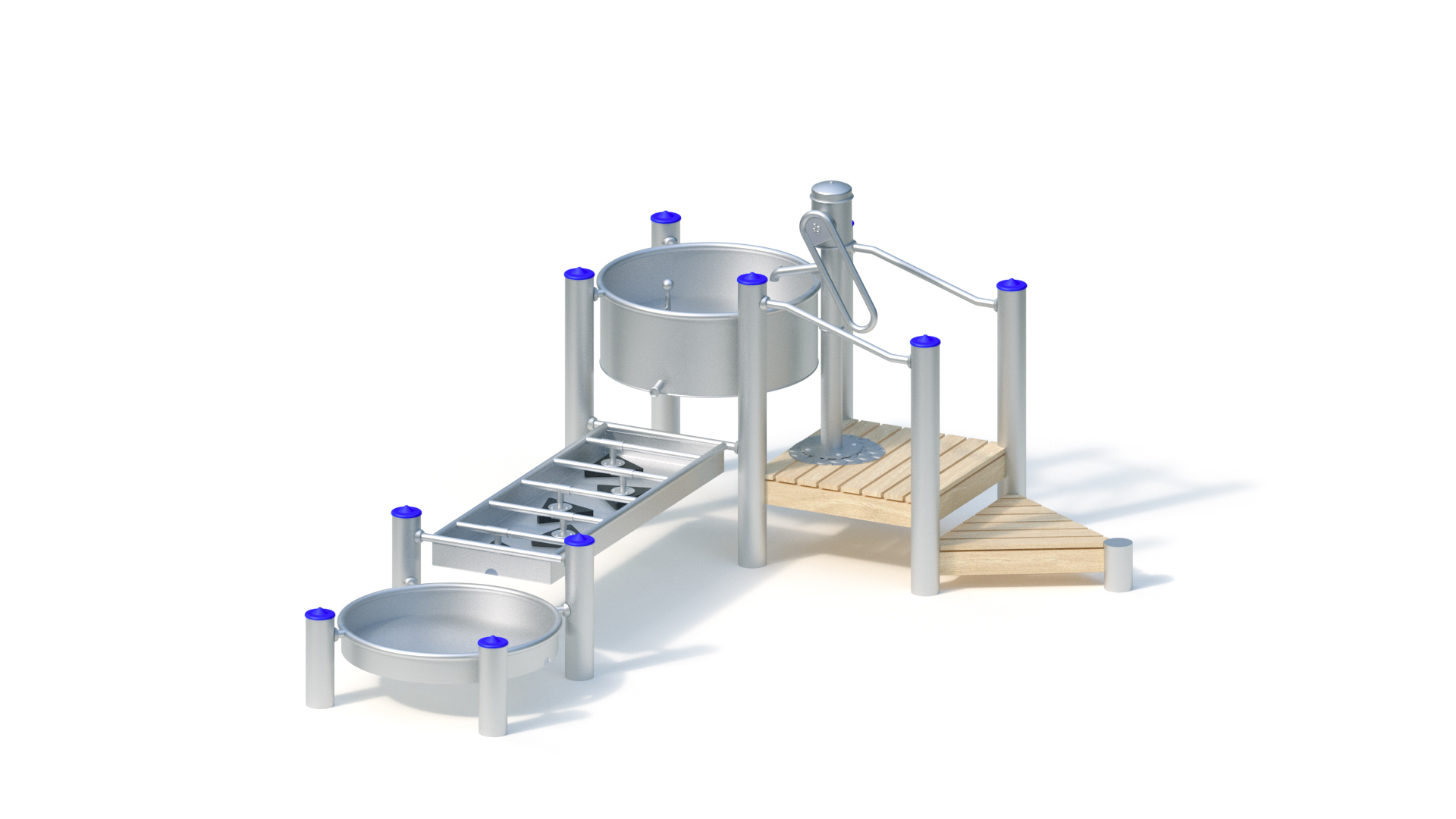 Water play structure