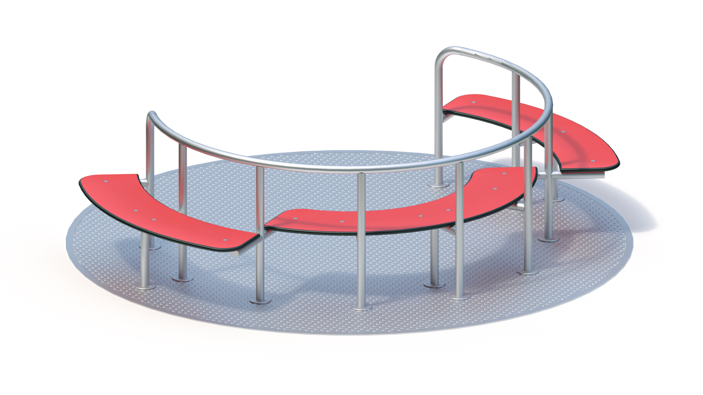 Inclusive carousel Ø 2,50 m with seats