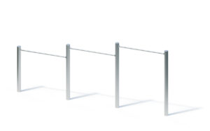 Triple chin-up bars (1,30/1,60/1,90)