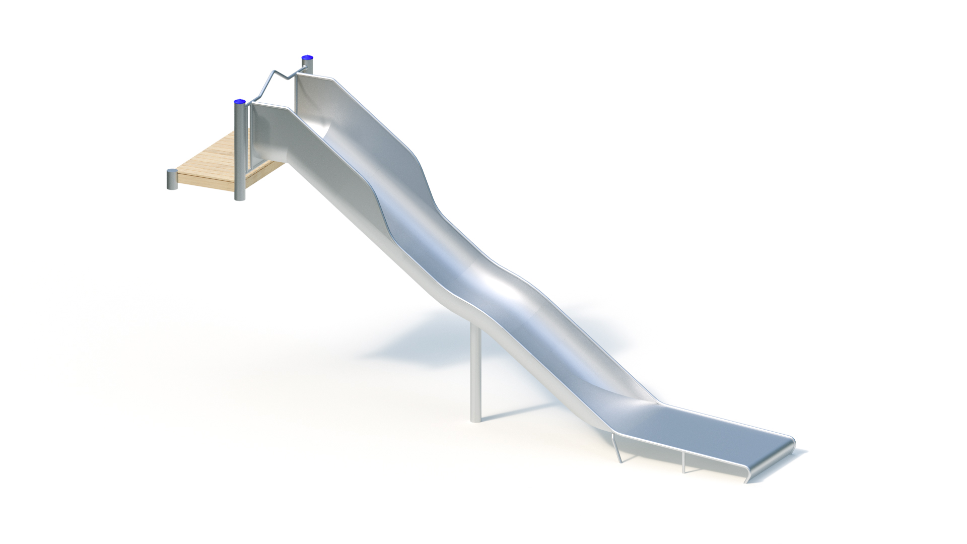 Wide slide (2,60) with starting platform 0,20