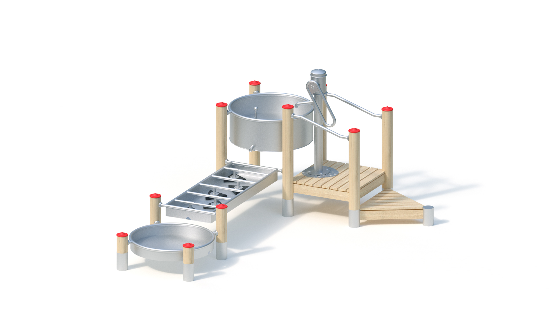 Water play structure